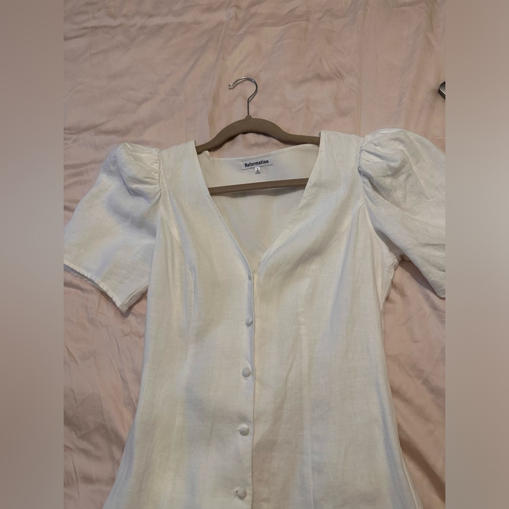 Reformation Linen Dress